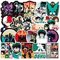 Los mejores  - Pegatinas de My Hero Academia- 100 unidades- impermeables- de anime para coche- snowboard- bicicleta- equipaje- MacBook…